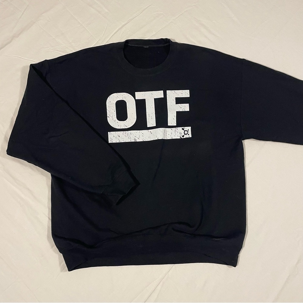 Orangetheory Black Crewneck Sweater